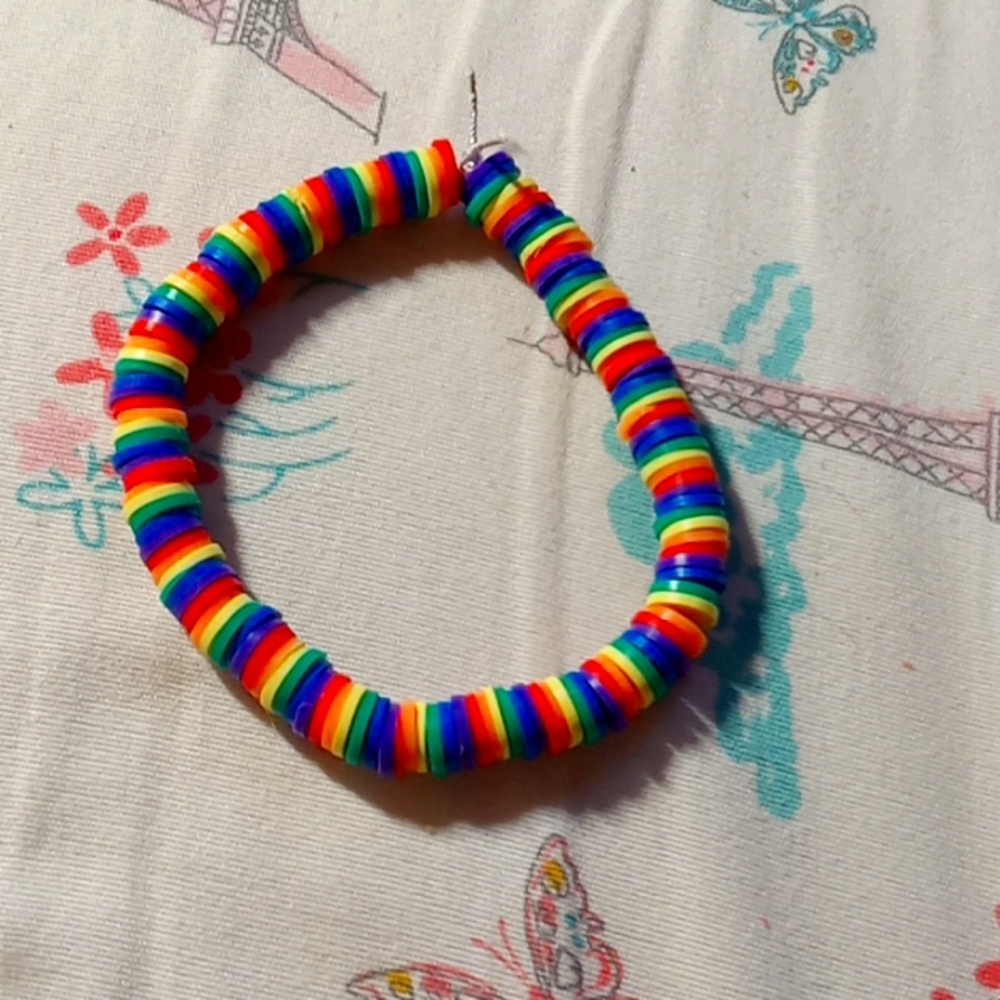 LGBTQA clay Bead Bracelet